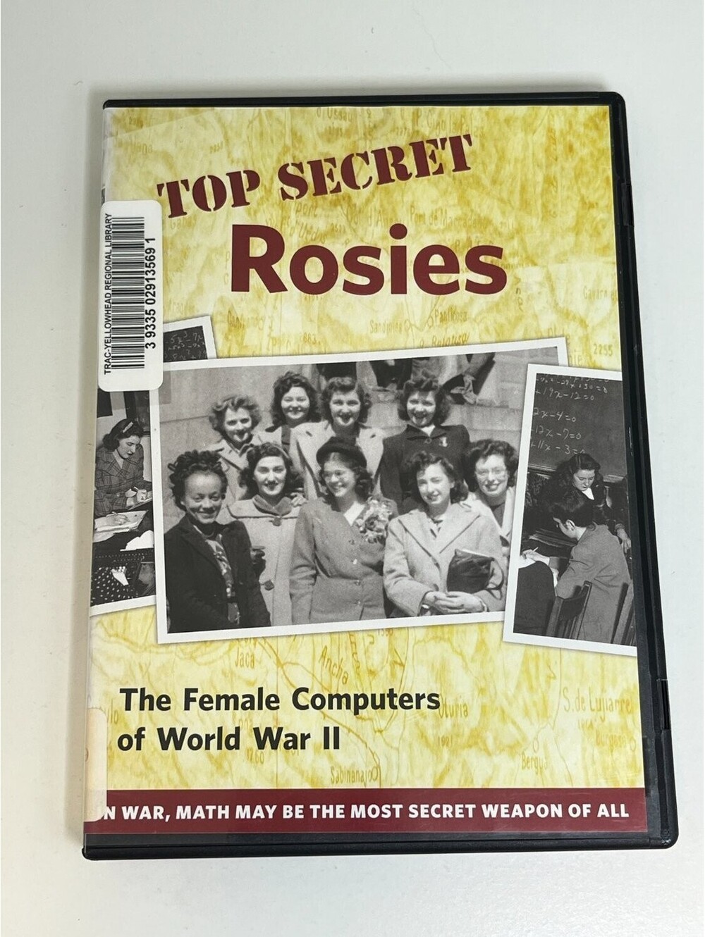 LeAnn Erickson TOP SECRET Rosies The Female Computers of World War II IN WAR DVD
